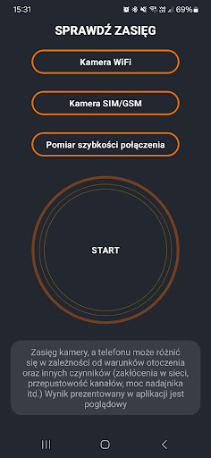 Test Internet (WiFi GSM)