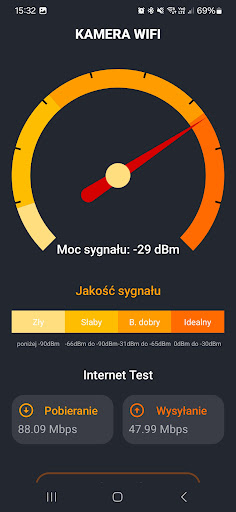 Test Internet (WiFi GSM)
